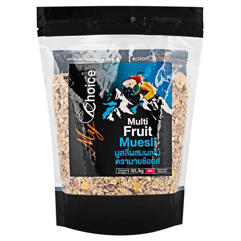 My Choice Multi Fruit Muesli 1kg. Shopee Thailand