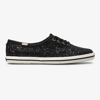 Keds รุ่น Champion Ks Glitter รองเท้าผ้าใบ ผู้หญิง สี BLACK - WF52882