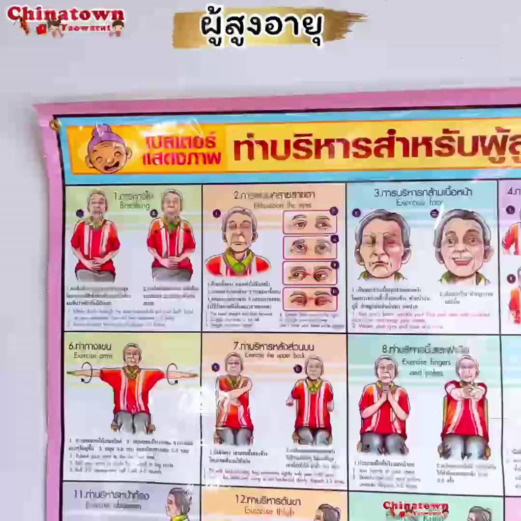 โปสเตอร์-ผู้สูงอายุ-poster-นวด-นวดแผนไทย-ฤษีดัดตน-กดจุดรักษาโรค-การนวดกดจุด-ลมปราณ-นวดแผนโบราณ-นวดแผนไทย
