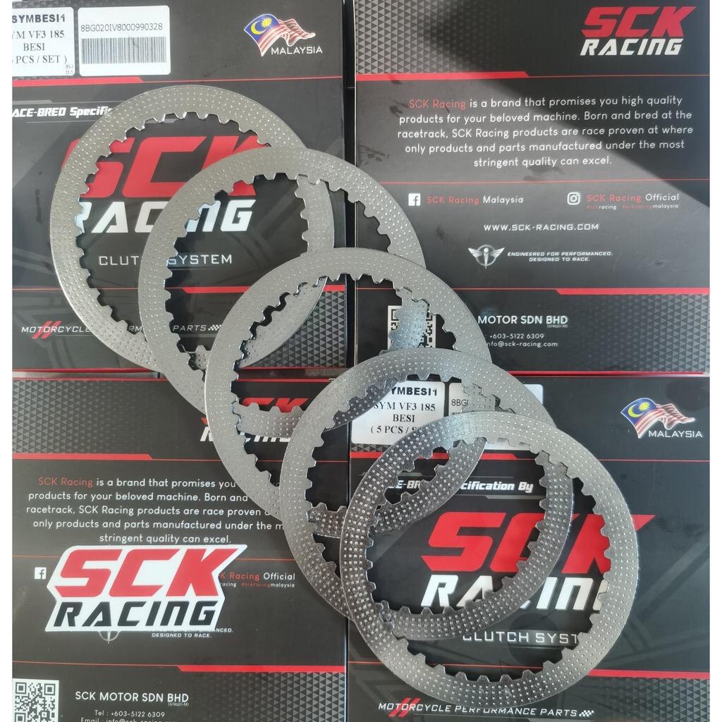 Sym VF3I แผ่นคลัทช์ IRON BESI SCK RACING (5 ชิ้น) | Shopee Thailand