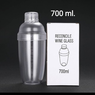 เชคเกอร์ 700 ml​ เนื้อ​ PS​ หนา