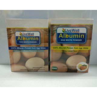 ลีฟเวลล์อัลบูมิน ผงโปรตีนอัลบูมินจากไข่ขาว

200 กรัม