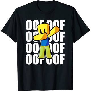 เสื้อยืดผ้าฝ้ายพรีเมี่ยม เสื้อยืด พิมพ์ลาย Oof Meme Dabbing Dab Gamer