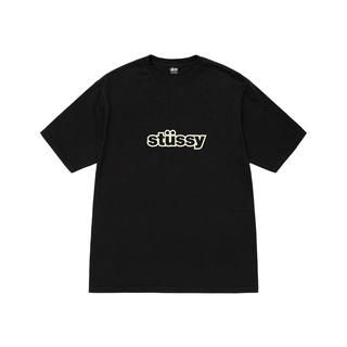 เสื้อยืดพิมพ์ลายแฟชั่น STUSSY เสื้อยืดย้อมสี แบบหนา สวยหรู