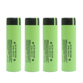 Original NCR18650B 3.7 V 3400Mah 18650แบตเตอรี่ลิเธียมแบบชาร์จไฟได้สำหรับไฟฉายแบตเตอรี่