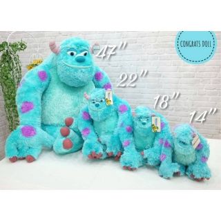 (ลิขสิทธิ์แท้ ส่งฟรี) 22 นิ้ว ซัลลี่ Sulley มอนสเตอร์ อิงค์ Monsters Inc Sully ตุ๊กตา