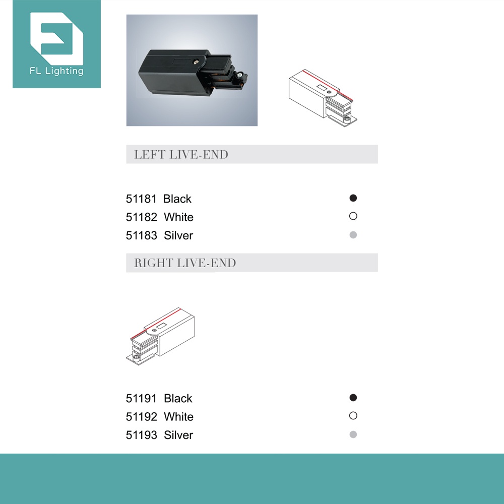 fl-lighting-หัวจ่ายไฟรางแทรคไลท์-3-เซอร์กิต-live-end-3-circuit-track