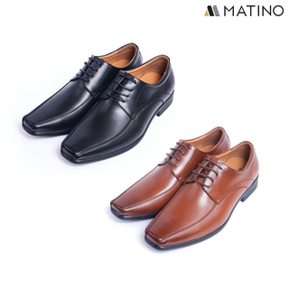 สินค้า MATINO SHOES รองเท้าหนังชาย รุ่น MC/B 5536M - BLACK/TAN