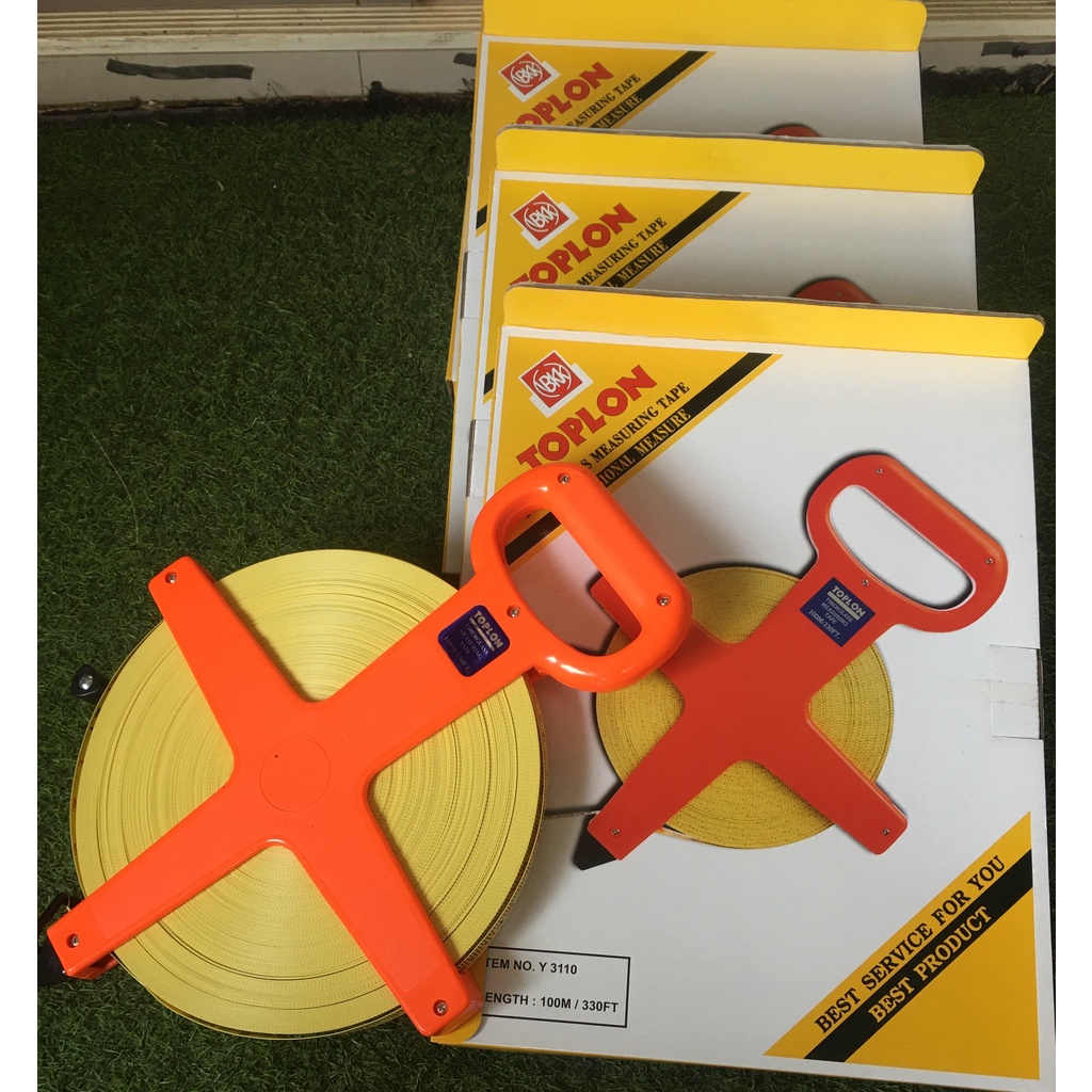 เทปวัดระยะ TOPLON ความยาว 100 เมตร | Shopee Thailand