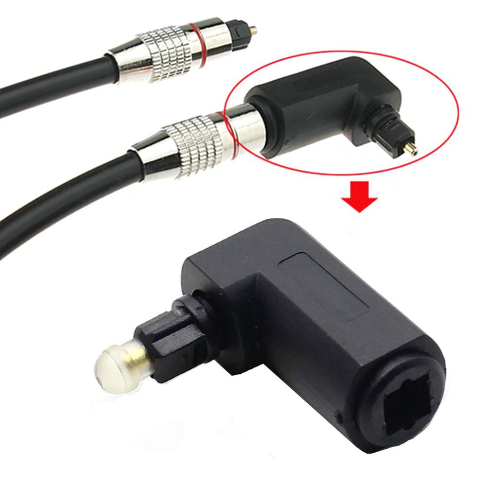 adapter-90-องศา-ปรับมุมหัว-toslink-ให้เสียบกับอุปกรณ์ได้ง่ายขึ้น