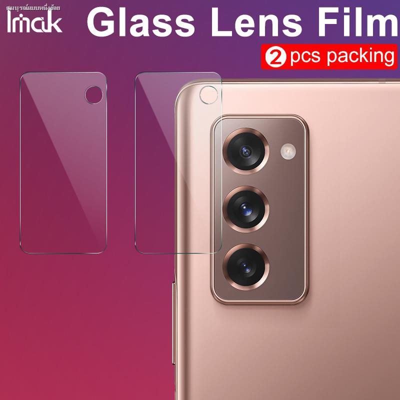 ภาพหน้าปกสินค้าOriginal iMak Samsung Galaxy Z Fold2 5G Camera Lens Film Fold 2 SM-F916B HD Tempered Glass Screen Protector Protective