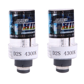 Edb* หลอดไฟ LED 35W พลังงานสูง สําหรับรถยนต์ HID D2S D2C 4300K 2 ชิ้น