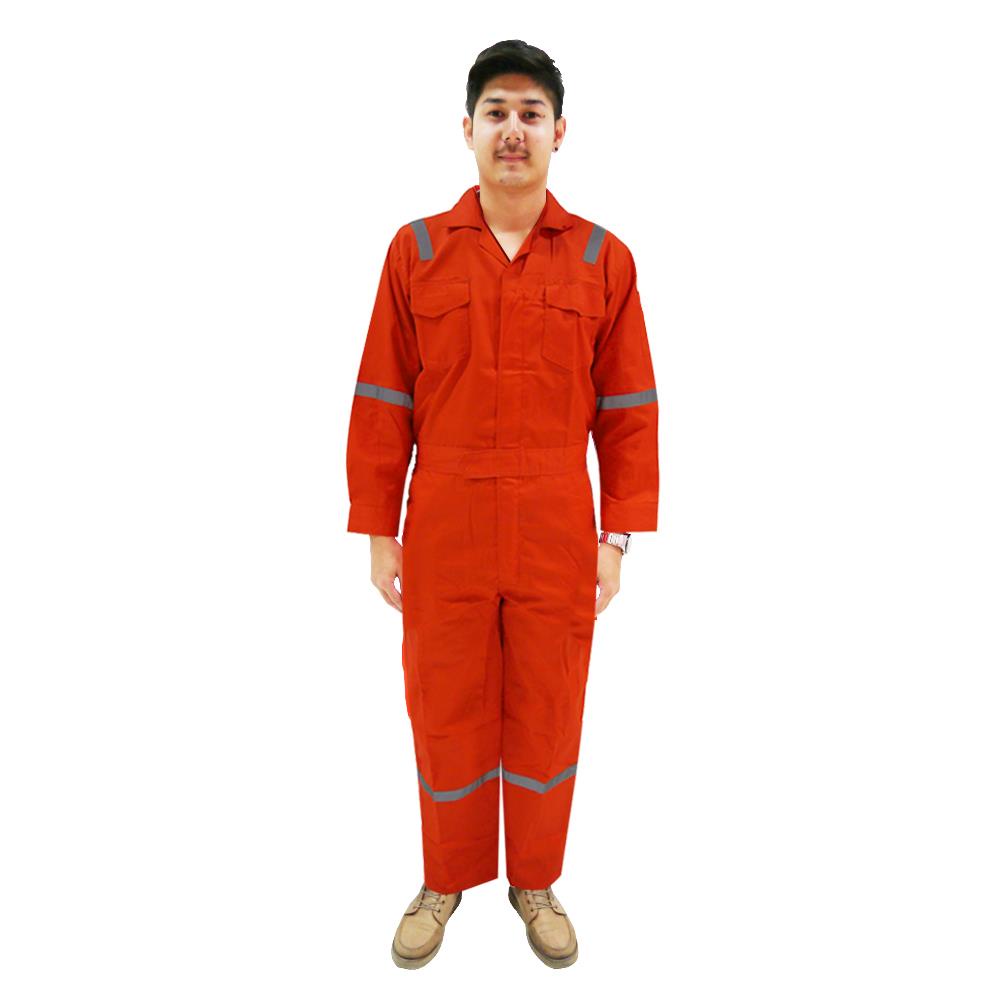 ชุดช่างสะท้อนแสง-prosiry-safe-size-m-สีส้ม-อุปกรณ์นิรภัยส่วนบุคคล-reflective-safety-coveralls-prosiry-safe-m-orange