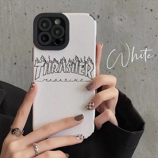 เคสโทรศัพท์มือถือหนัง ลายเปลวไฟ หรูหรา สําหรับ iphone 15 Pro Max i15 14 Pro Max i14 plus 13 Pro Max i13 11 Pro Max i11 X XR Xs Max 7 plus 8 plus 12 Pro Max