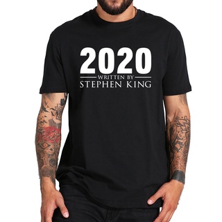 [S-5XL] เสื้อยืดแขนสั้น ผ้าฝ้าย พิมพ์ลาย Written by Stephen King แฟชั่นฤดูร้อน สําหรับผู้ชาย 2022