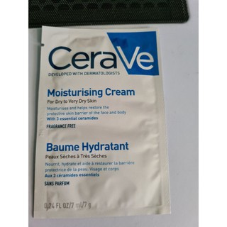 Cerave moisturising cream ซอง 7  ml