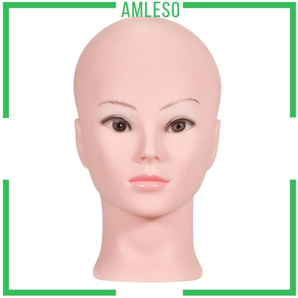 amleso-หุ่นหัวนางแบบสําหรับโชว์วิกผมแว่นตากันแดด