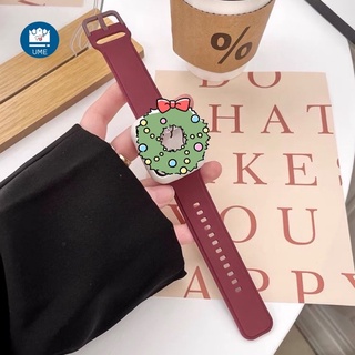 ภาพขนาดย่อของภาพหน้าปกสินค้า2 ชเลคลีฟ ยาง สายนาฬิกา สายนาฬิกา smart watch สายหนัง ปรับง่าย สาย จากร้าน umeshop บน Shopee