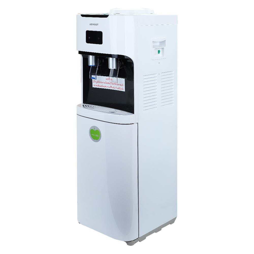 ตู้น้ำดื่ม-ตู้น้ำดื่มน้ำเย็น-2-หัวก๊อก-toshiba-rwf-c1664tk-w-สีขาว-ตู้เย็น-ตู้แช่แข็ง-เครื่องใช้ไฟฟ้า-cold-water-dispen