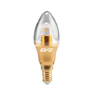 Chaixing Home หลอดไฟ LED 3 วัตต์ Warm White EVE LIGHTING รุ่น CANDLE GEN3 E14