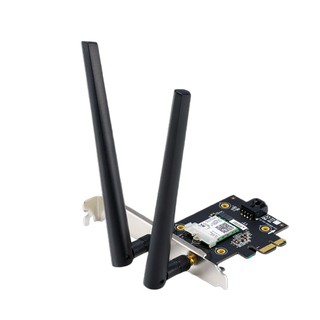 ASUS PCE-AX3000 Dual Band PCI-E WiFi 6 (802.11ax). Supporting 160MHz, Bluetooth 5.0, WPA3