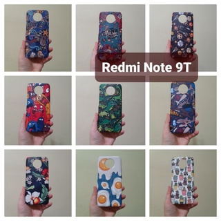 เคสแข็ง Redmi Note 9T เคสไม่คลุมรอบนะคะ เปิดบน เปิดล่าง (ตอนกดสั่งซื้อ จะมีให้เลือกลายก่อนชำระเงินค่ะ)