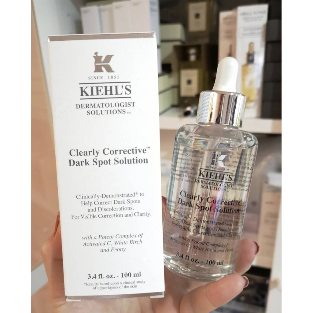 ส่งฟรี-kiehls-clearly-corrective-dark-spot-solution-100ml-เซรั่มปรับสีผิวให้สม่ำเสมอ-oct02