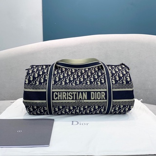 พรี Christian Dior Oblique คริสเตียนดิออร์กระเป๋าถือกระเป๋าบอสตัน กระเป๋าแฟชั่น