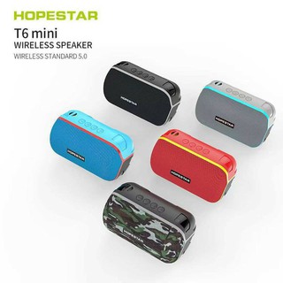 ภาพหน้าปกสินค้าHOPESTAR T6 mini Wireless Speaker ลำโพงบลูทูธ ของแท้ ซึ่งคุณอาจชอบราคาและรีวิวของสินค้านี้