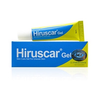 hiruscar-gel-7gm-ช่วยให้รอยคล้ำและรอยแดงจากแผลดูจางลง