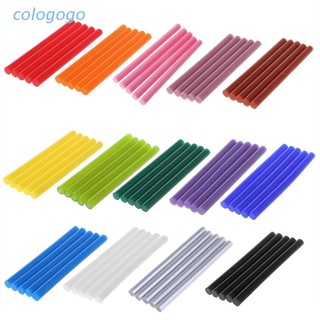 Colo อุปกรณ์กาวละลายสีสันสดใส 7X100 มม. 5 ชิ้นสําหรับซ่อมแซมของเล่น Diy