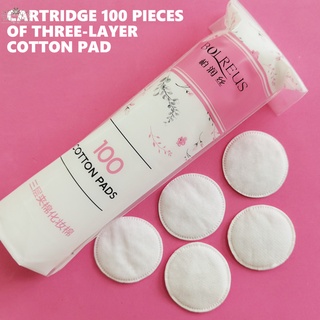 【DREAMER】100PCS Cotton Pads Round 100% Cotton Simply Soft Make Up Nail Polish Remover