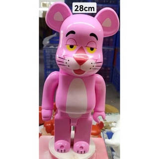 ฟิกเกอร์แฟชั่น ลาย Pink Panthe Peko Milky Girls Super Mario Bearbrick 400% ขนาด 28 ซม. ของขวัญ ของเล่นสําหรับเด็ก