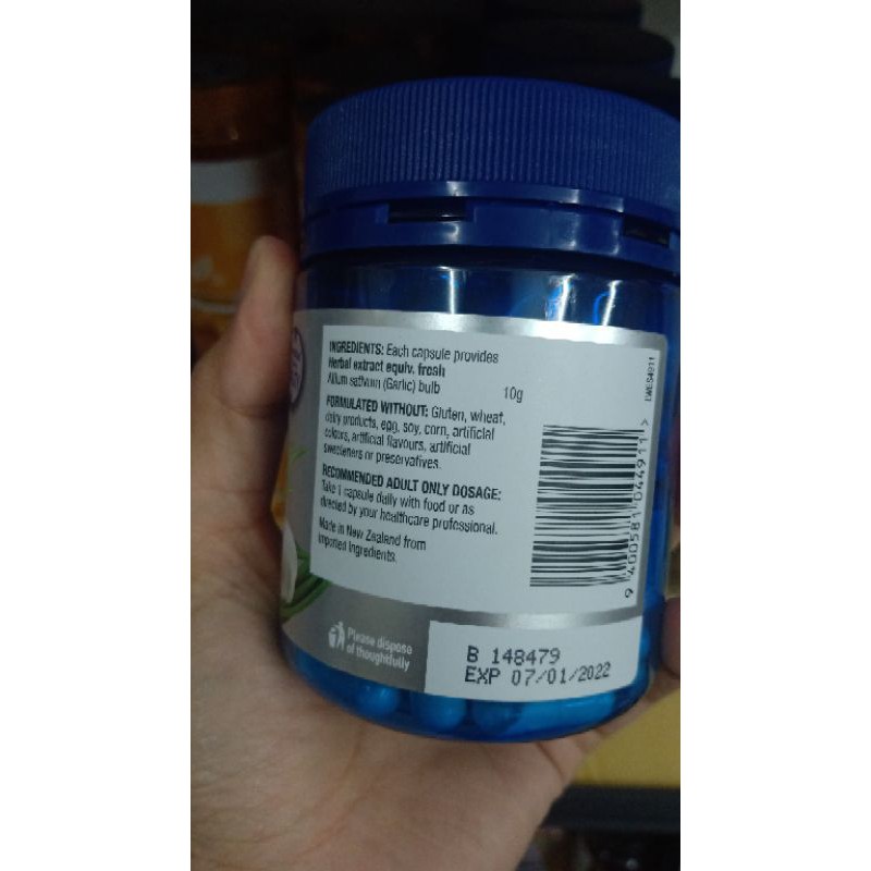 วิตามินซีกระเทียม-wagner-1000mg-100เม็ด