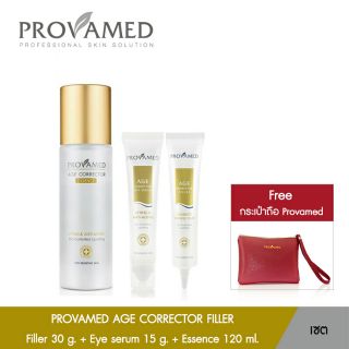 Provamed Age Corrector Set (Filler 30 g. + Eye Serum 15 g. + Essence 120 ml.) Free Mini provamed bag