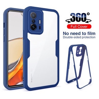 360°Full Cover Case For Xiaomi 11T Pro 6.67" Front Back Protective Cover For Xiaomi Mi 11TPro Xiamoi 11 T Pro Shockproof Shell