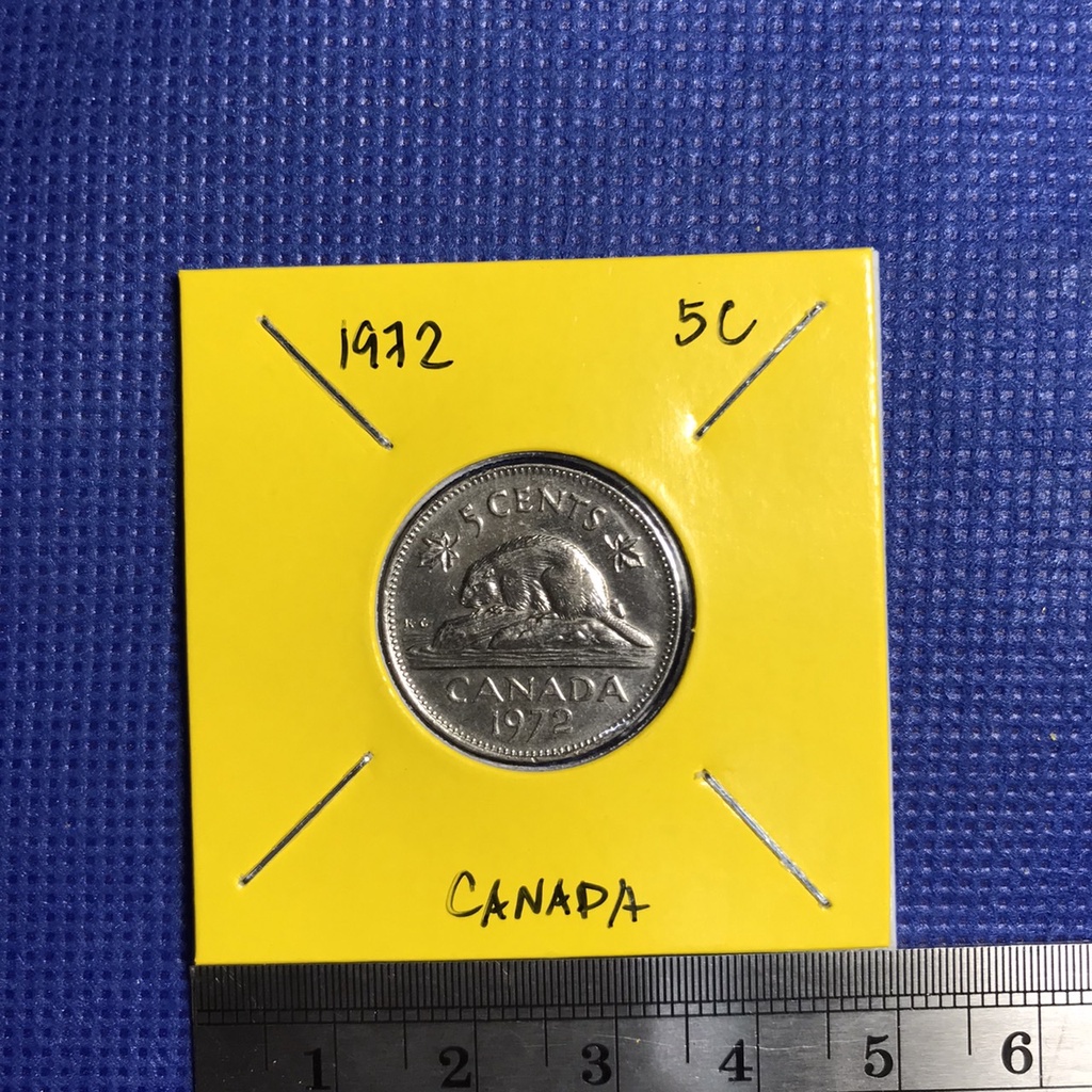 no-15170-ปี1972-แคนาดา-5-cents-เหรียญสะสม-เหรียญต่างประเทศ-เหรียญเก่า-หายาก-ราคาถูก