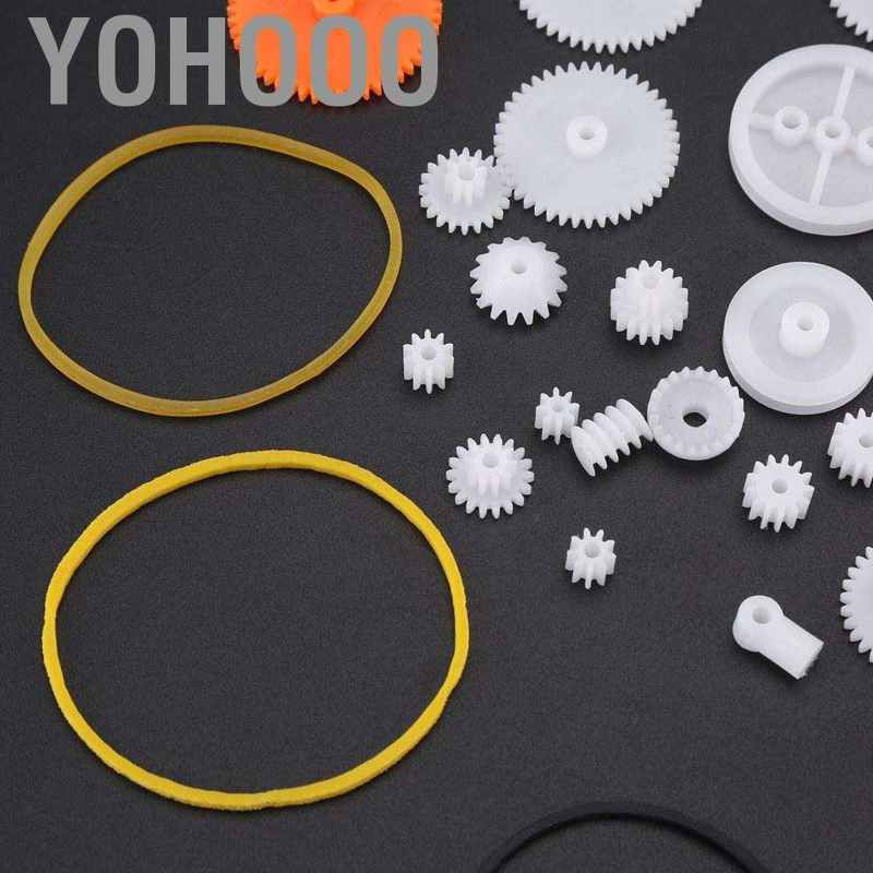 ภาพสินค้าYohooo ชุดเฟืองตัวหนอน แบบพลาสติก DIY อุปกรณ์เสริม 78 ชิ้น จากร้าน yohooo.th บน Shopee ภาพที่ 3