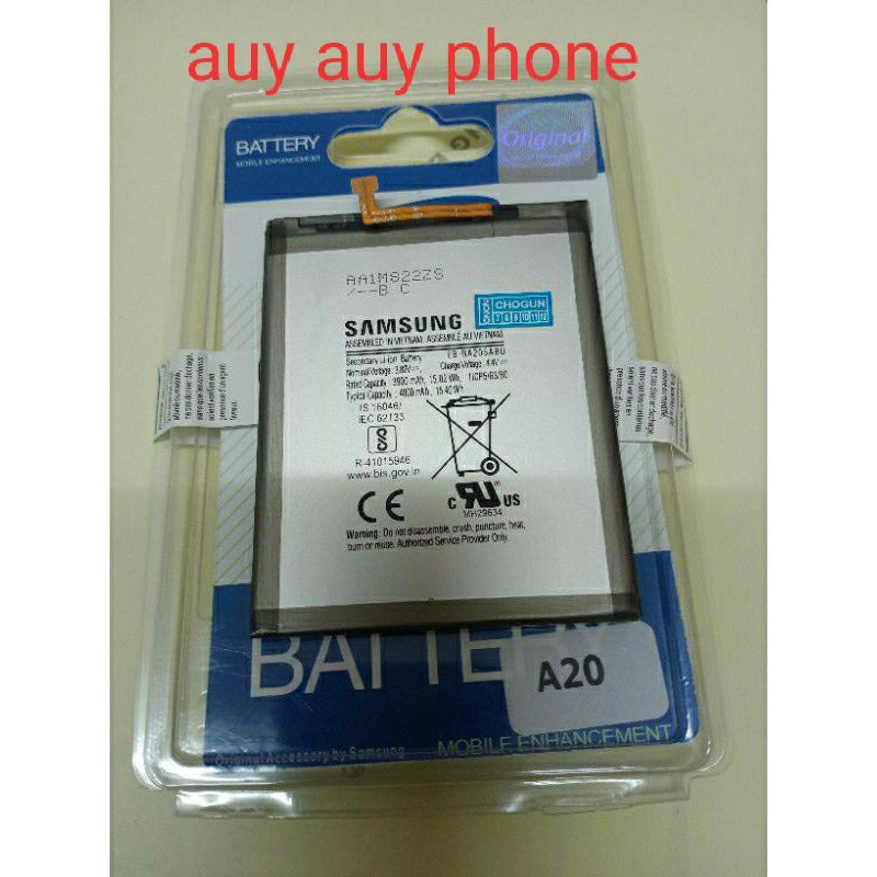 แบตเตอรี่มือถือ-samsung-a20-แบตsamsunga20-battery-samsung-a20-battery-a20-แบตซัมซุงa20-แบตมือถือซัมซุงa20