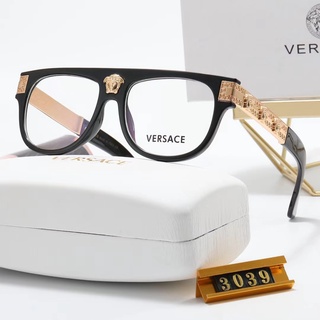 ใหม่ Versace แว่นตากันแดดแฟชั่น ทรงสี่เหลี่ยม หรูหรา สไตล์เรโทร คลาสสิก เหมาะกับการขับขี่ กลางแจ้ง สําหรับผู้ชาย ผู้หญิง uv400