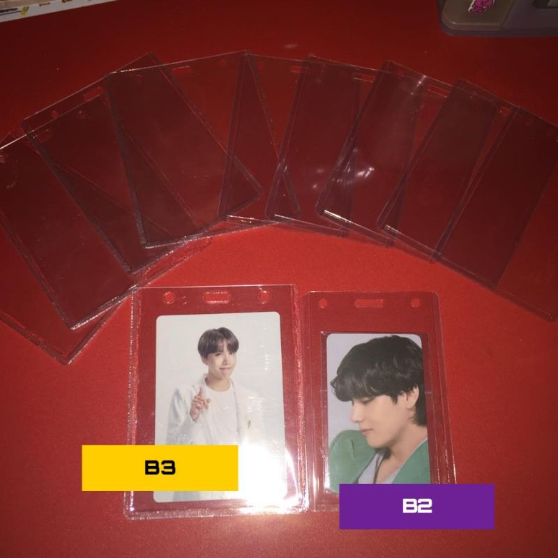 Toploader โฟโต้การ์ด ขนาด B2 และ B3 10 ชิ้น (ฟรีปลอกด้านใน) | Shopee ...