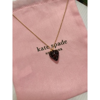 KATE SPADE Strawberry Pendant Necklace