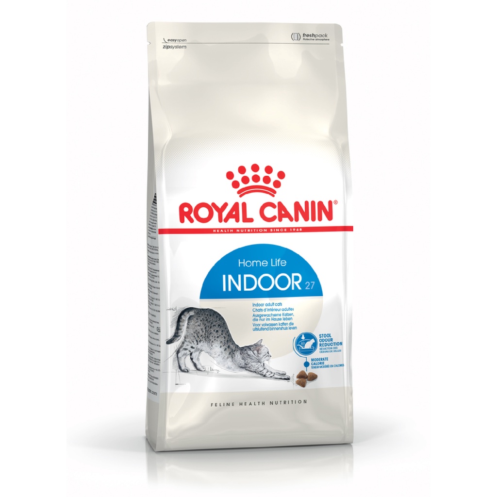 อาหารแมว-royal-canin-indoor-27-อาหารแมวสำหรับเลี้ยงภายในบ้าน-4kg