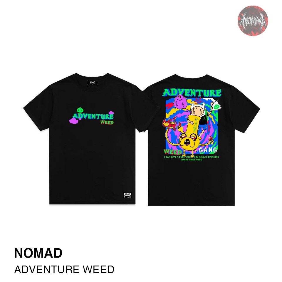 เสื้อยืด-oversize-ลายสตรีท-adventure-weed-nomad-เสื้อผู้ชาย-ผู้หญิง-oversize-sml