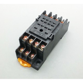 ซ็อกเก็ตรีเลย์ ซ็อกเก็ตสำหรับรีเลย์ Relay Socket PYF14A สำหรับรีเลย์ไฟฟ้า MY4NJ