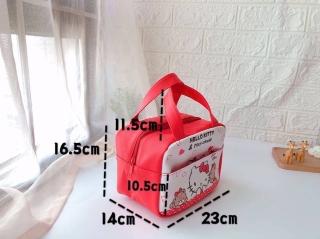 หระเป๋า-picnic-bag-cartoon-กระเป๋าใส่ข้าวกล่อง-กระเป๋าเก็บอุณหภูมิ