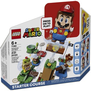 ภาพหน้าปกสินค้าLEGO Super Mario Adventures with Mario Starter Course 71360 ที่เกี่ยวข้อง