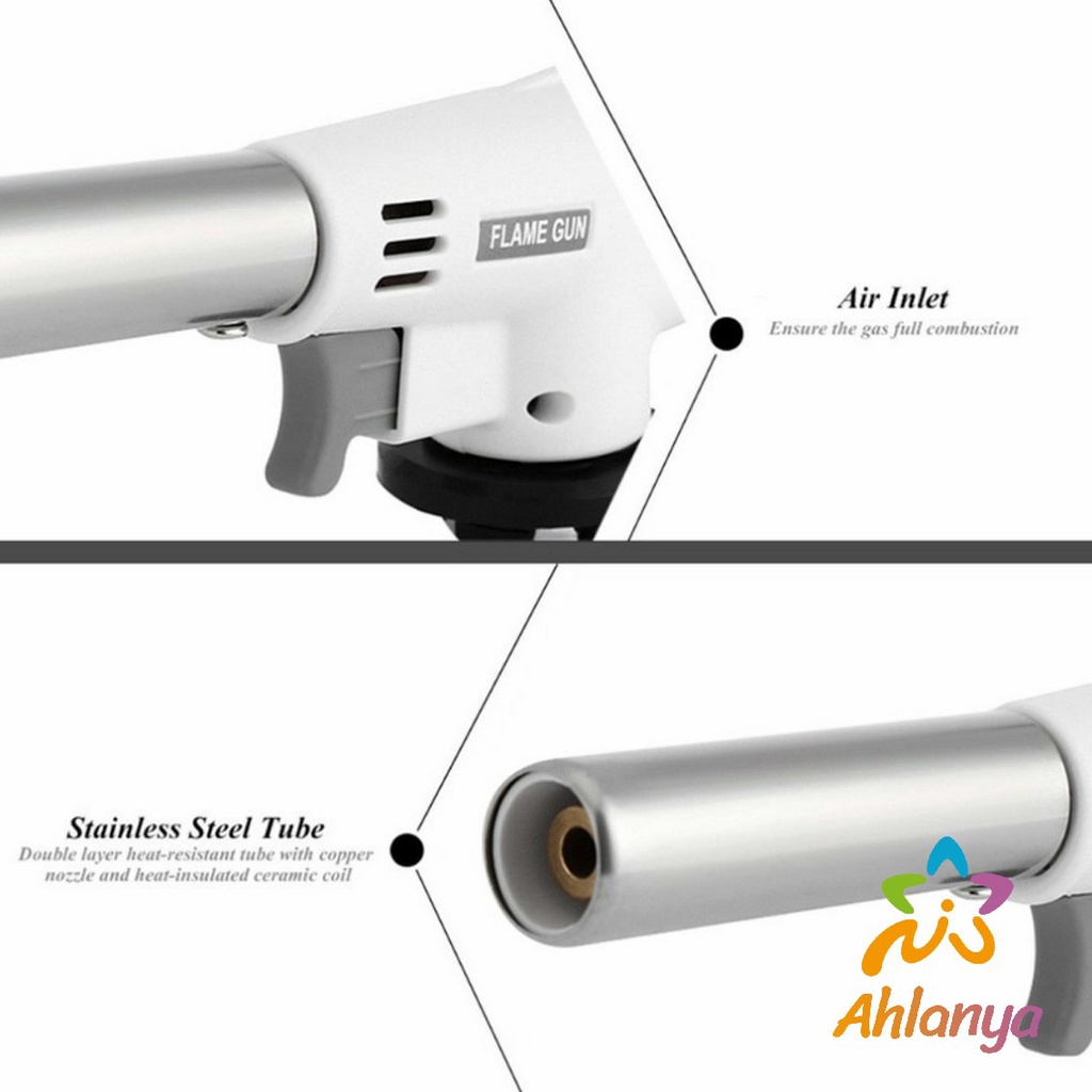 ahlanya-ปืนพ่นไฟทำอาหาร-หัวเป่าแก๊ส-อุปกรณ์ประกอบอาหารในครัว-ปืนฉีดพกพาอเนกประสงค์-spray-gun