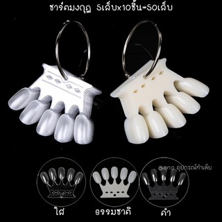 ภาพหน้าปกสินค้าชาร์ตมงกุฎ 5นิ้ว แพ็ค10ชิ้น ชาร์ตโชว์สีทาเล็บ ที่เกี่ยวข้อง