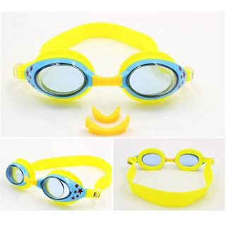 สินค้า แว่นตาว่ายน้ำ แว่นตากันน้ำ Star ป้องกันการเกิดฝ้า และกรองแสงUV ได้ สำหรับเด็ก